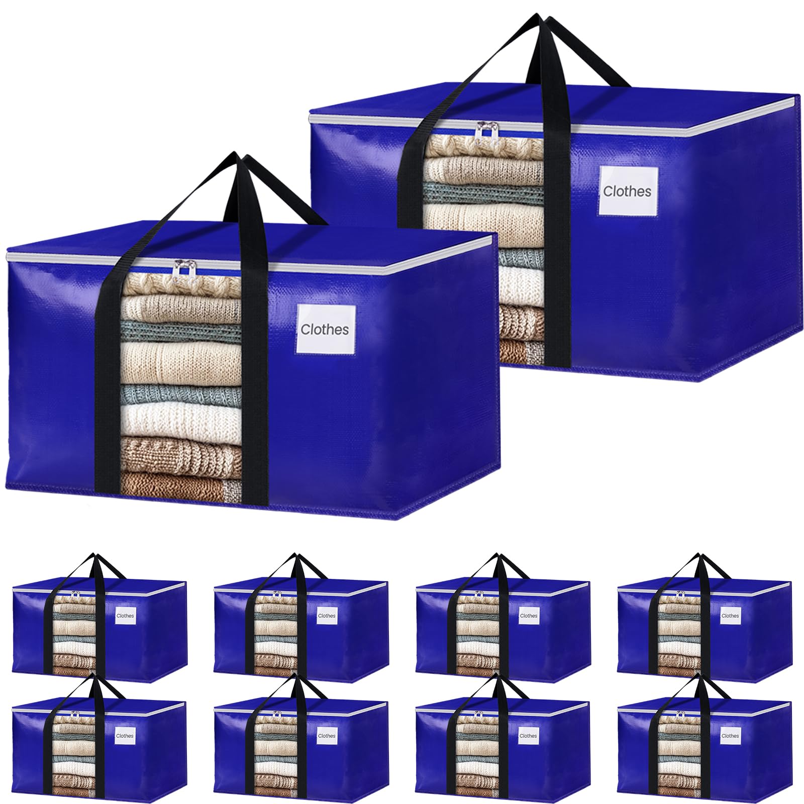 41% Off BlissTotes 10-Pack Moving Bags for Storage & Relocation - Image 1