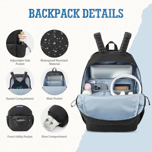 50% Off G4Free Pickleball Backpack for 2 Paddles - Image 5