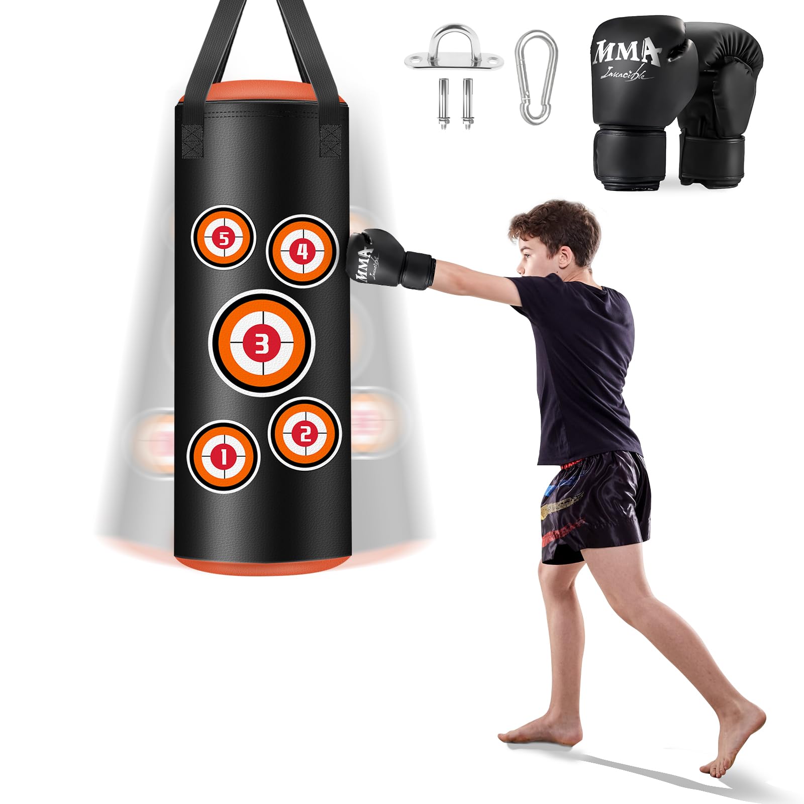 55% Off Kids Hanging Punching Bag – Code: 55SZSD0511 - Image 1