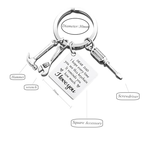 Personalized Dad Keychain: 50% Off with Coupon Code - Image 6