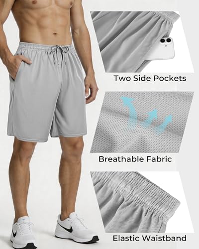 50% Off EMPTYPOP Men's Athletic Basketball Shorts 2-Pack - Image 5