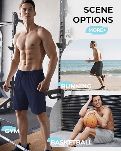 50% Off EMPTYPOP Men's Athletic Basketball Shorts 2-Pack - Image 7