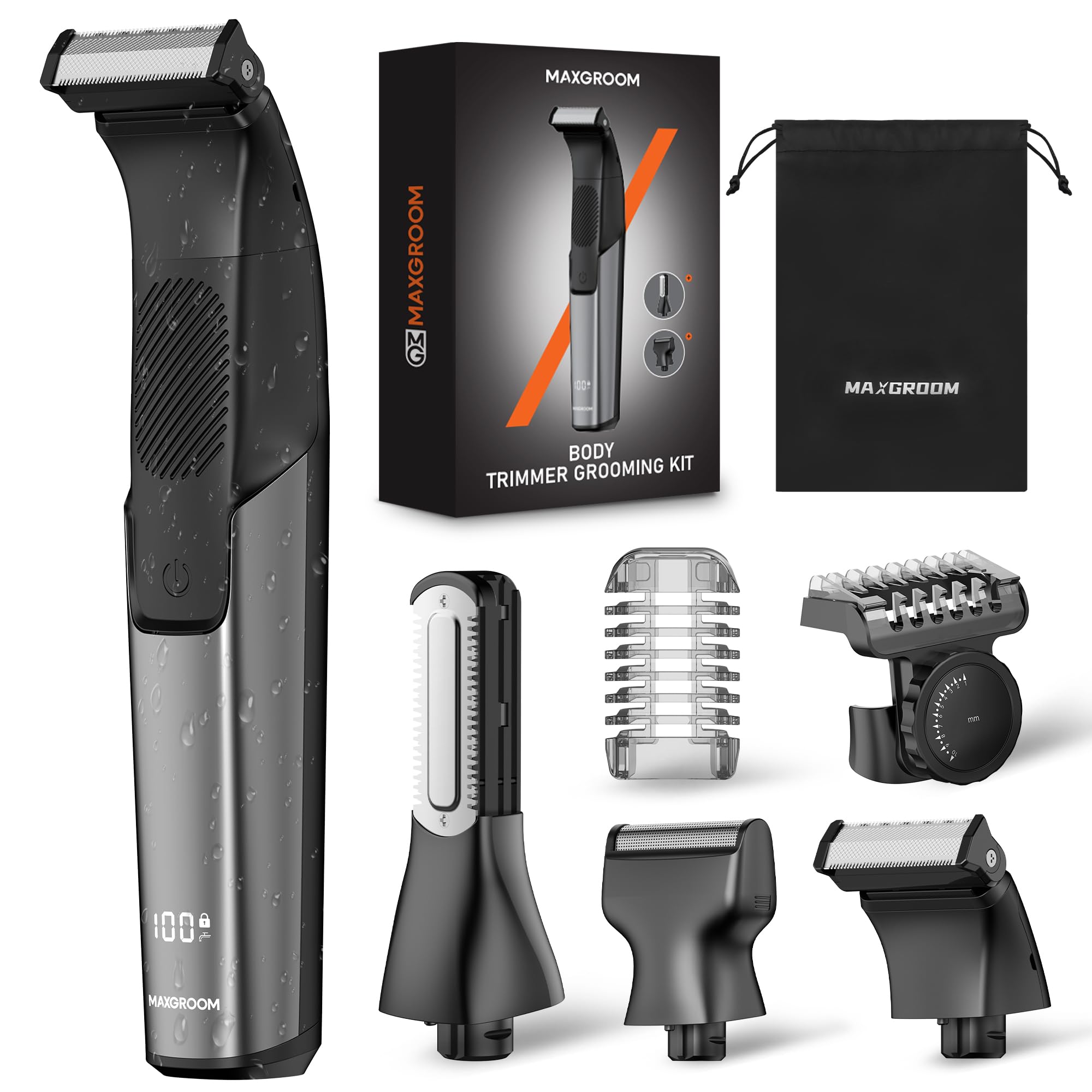 Save 40% on MAXGROOM Men's Body Hair Trimmer - Use Code 9DMO4Y3U - Image 1