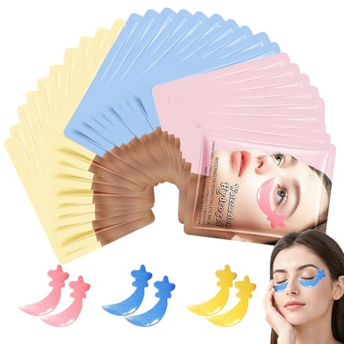 Save 50% on ANPODE Tri-color Star Eye Patches, 30 Pairs - Image 2