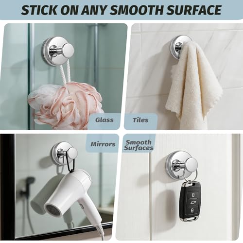 50% Off Large 15lb Suction Cup Shower Hooks - Image 5