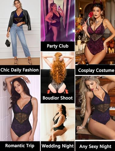68% Off Avidlove Lace Teddy Bodysuit Lingerie - Image 5