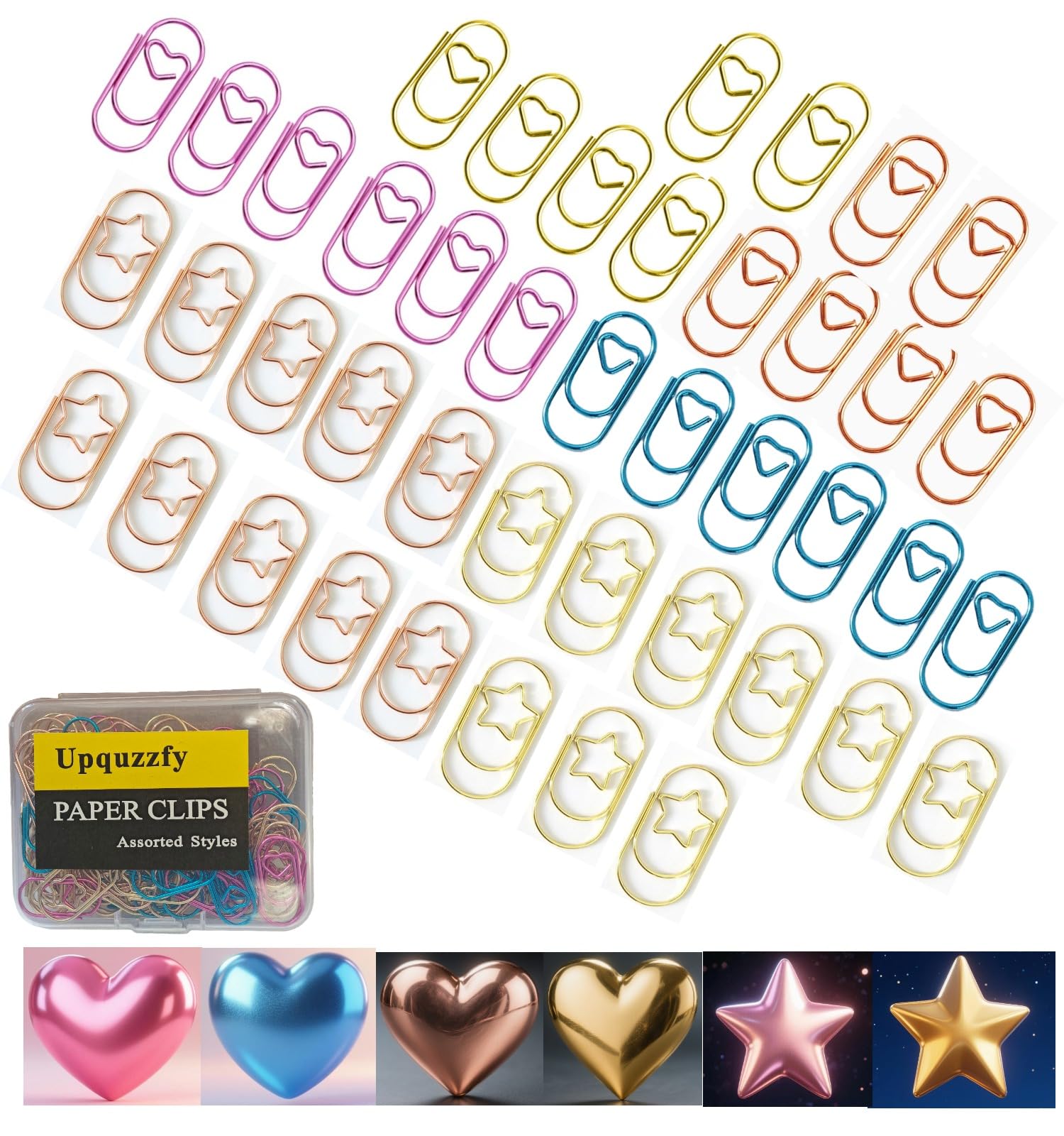 Save 50% with Code F8HYZPQ6 on Cute Paper Clips - Image 1
