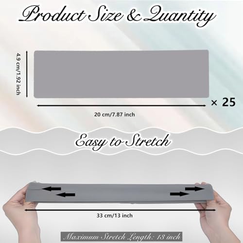 Save with Code 3W8RKYBK on 25-Pack Women's Headbands - Image 3