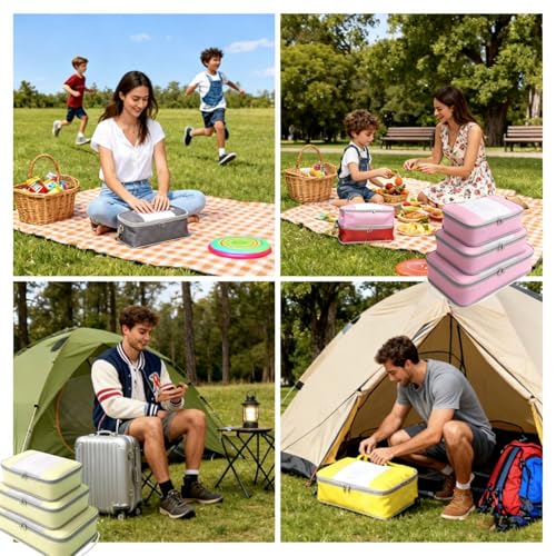 Packing Cubes Set - Use Code AIGAXA5O for Extra Savings - Image 5