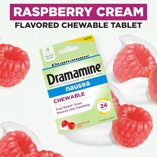 55% Off Dramamine Nausea Chewable Relief, 12 Count - Image 6