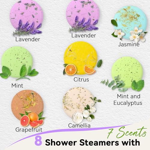 20% Off Relaso Shower Steamers 8 Pack – Aromatherapy Gift Set - Image 3