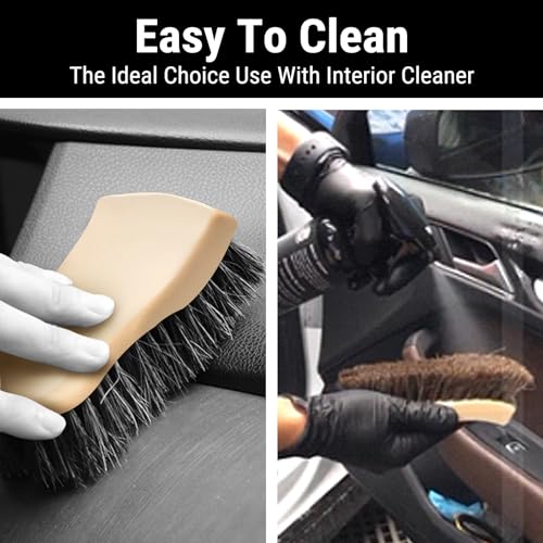 60% Off! Horse Hair Leather Brush for Car Interior - Image 7