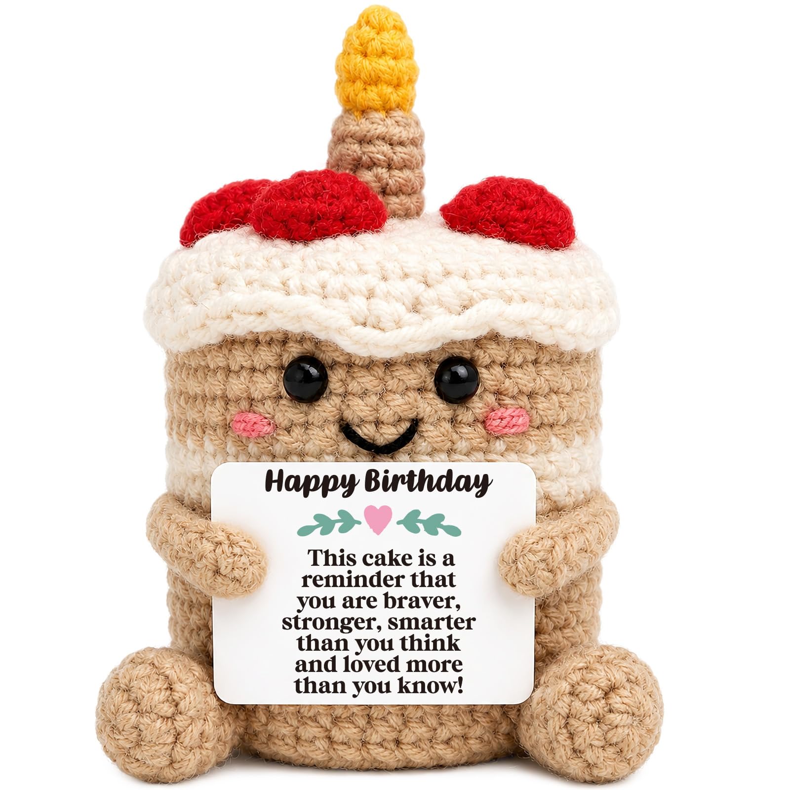 Get $6 Off Mini Crochet Birthday Cake – Use Code A6VXNKTE