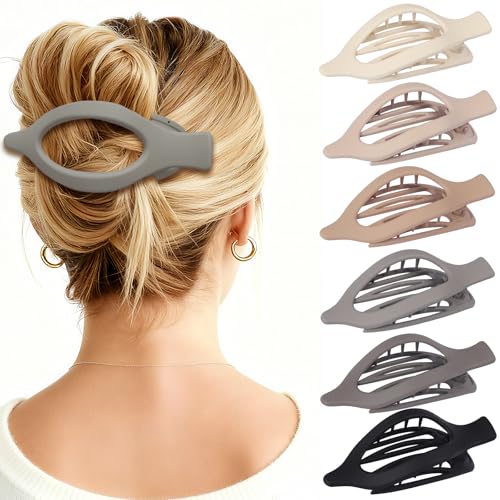 Flat Hair Clips 6-Pack - Save with Code ELE4VGOM - Image 2