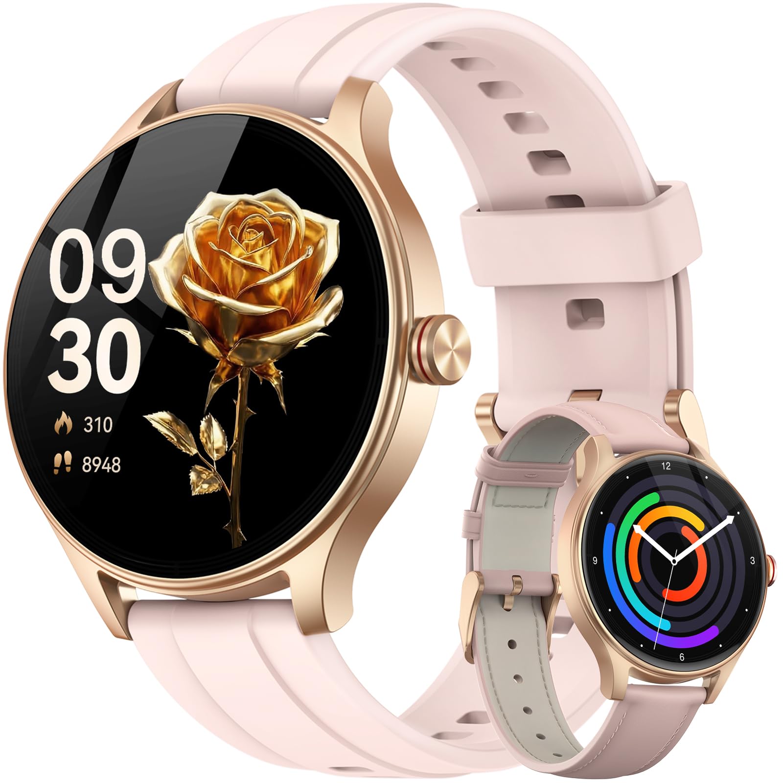 36% Off Fitpolo Smart Watch for Women with Bluetooth Call - Image 1