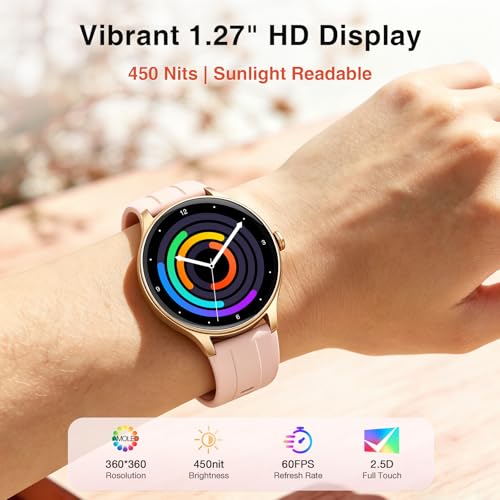 36% Off Fitpolo Smart Watch for Women with Bluetooth Call - Image 3