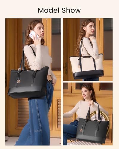 60% Off LOVEVOOK Work Tote Bag for Women 15.6 Laptop - Image 3