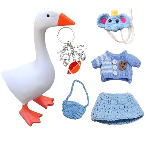 50% Off Mini Porch Goose with Outfits in Home Decor - Image 2