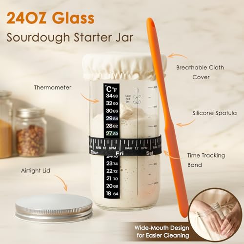 55% Off Kikcoin 13-Piece Sourdough Starter Kit - Image 4