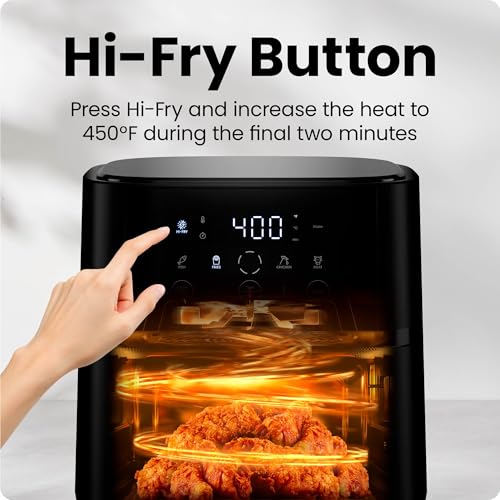42% Off Chefman 4 QT Air Fryer with Hi-Fry Technology - Image 6