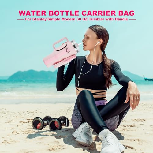 50% Off Water Bottle Carrier Bag for Stanley 40oz Tumbler - Image 3