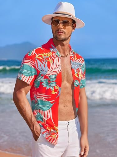 25% Off Damipow Men's Hawaiian Shirt – Beach Style - Image 4