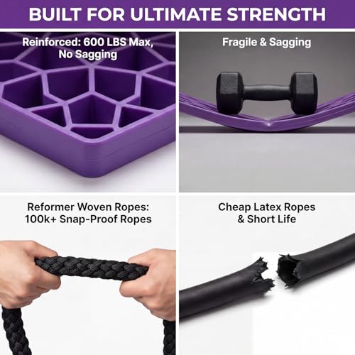 70% Off Foldable Pilates Reformer Board for Beginners - Image 4