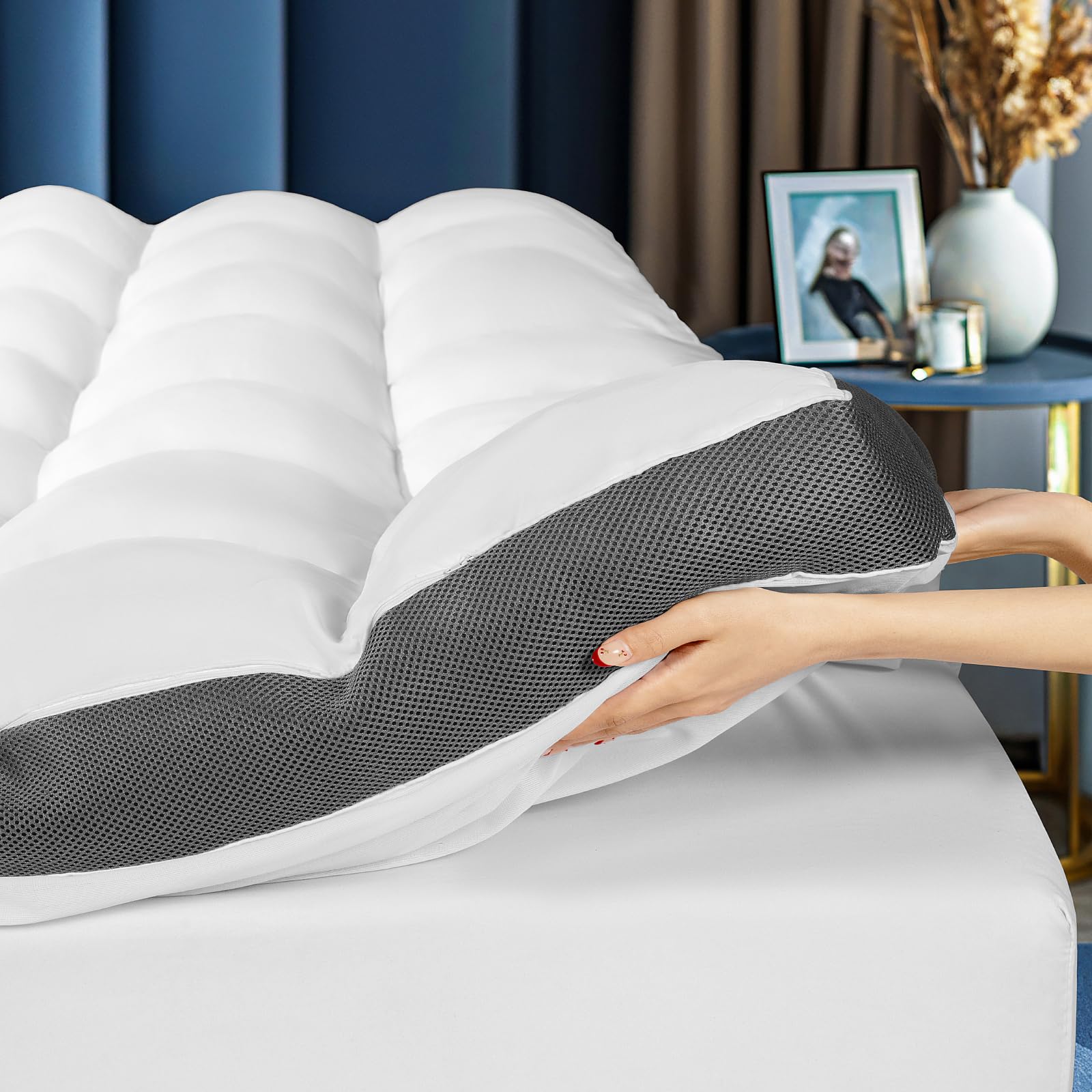 69.99 Memory Foam Mattress Topper King Size (Reg 139.99)