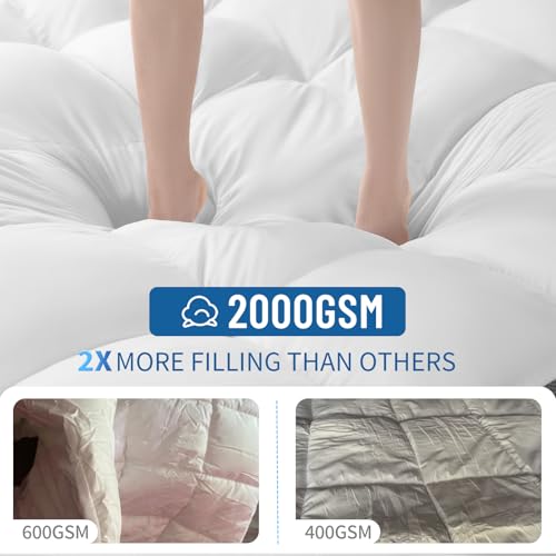 69.99 Memory Foam Mattress Topper King Size (Reg 139.99) - Image 3