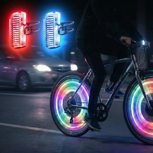 36% Off HANZE Bike Wheel Lights – Rechargeable & Waterproof - Image 2