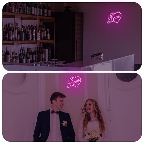 52% Off Anywin Love Heart Neon Sign - Just $9.99 - Image 4