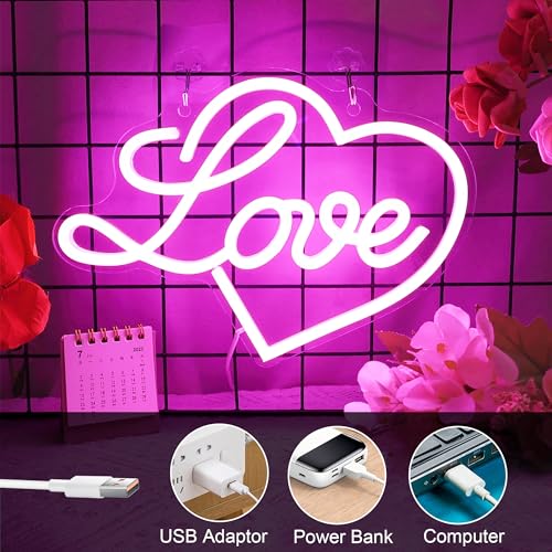 52% Off Anywin Love Heart Neon Sign - Just $9.99 - Image 7