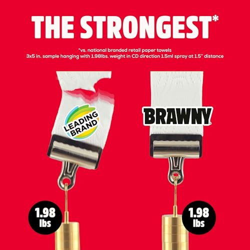 Save on Brawny 3-Ply Tear-A-Square Paper Towels – 6 Rolls - Image 5
