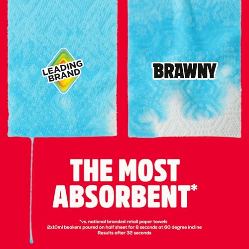 Save on Brawny 3-Ply Tear-A-Square Paper Towels – 6 Rolls - Image 6