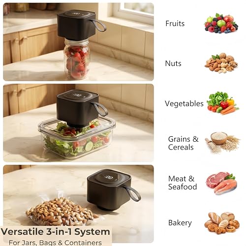 50% Off Electric Mason Jar Vacuum Sealer Kit, Just $19.99 - Image 6