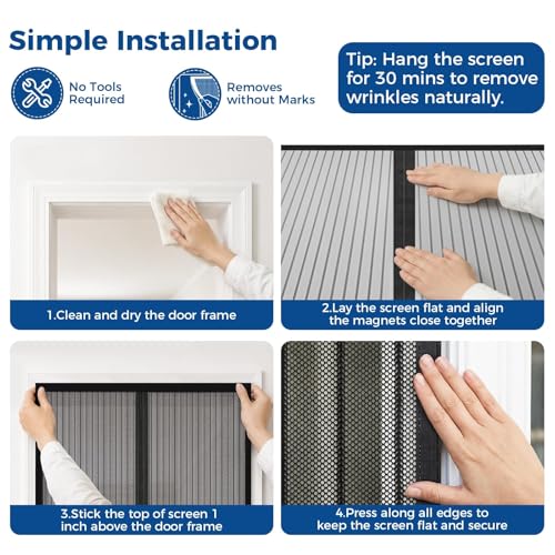 Magnetic Screen Door 8.99 (Reg 13.99) - Keep Bugs Out - Image 5
