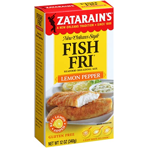 52% Off Zatarain's Lemon Pepper Fish Fri Breading Mix Pack of 8 - Image 2