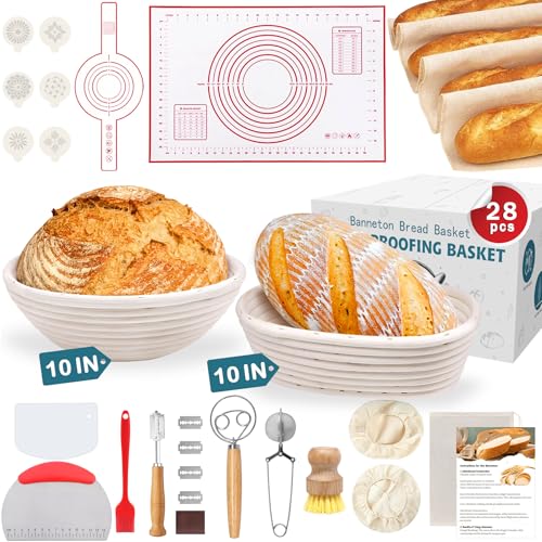50% Off Aliggbent 28Pcs Sourdough Bread Baking Kit - Image 2