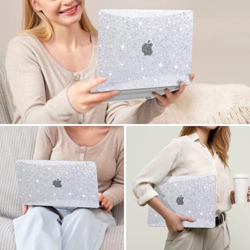 50% Off QJUZO Glitter MacBook Air 13" Case Set - Image 8