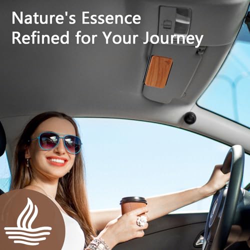 50% Off UILSPNG Wood Car Air Freshener Pack of 3 - Image 6