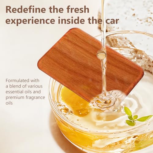 50% Off UILSPNG Wood Car Air Freshener Pack of 3 - Image 8