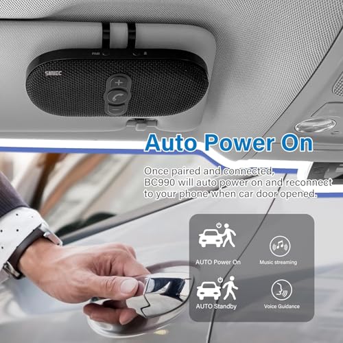 Up to 50% Off Bluetooth Car Speakerphone - Save with Code CZRDMBRE - Image 5