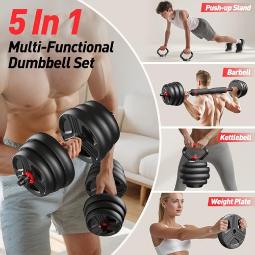 Save 40% with Code: HXB70LBM5 on FITPLAM Adjustable Dumbbells - Image 3
