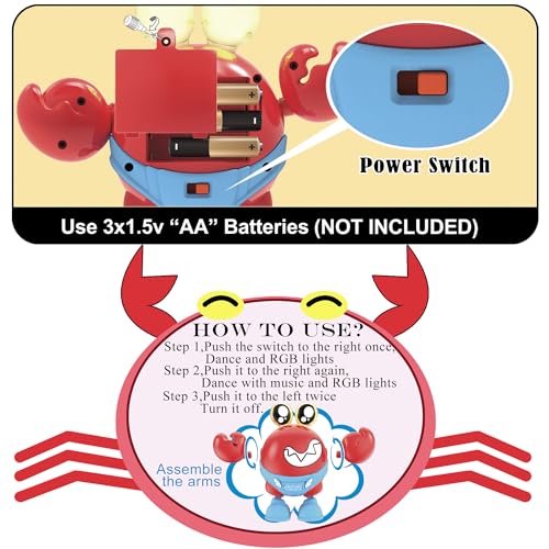 Save 50% with Code GI8MMSCY on Dancing Crab Baby Toy - Image 4