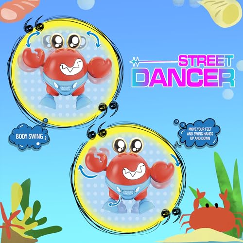 Save 50% with Code GI8MMSCY on Dancing Crab Baby Toy - Image 5