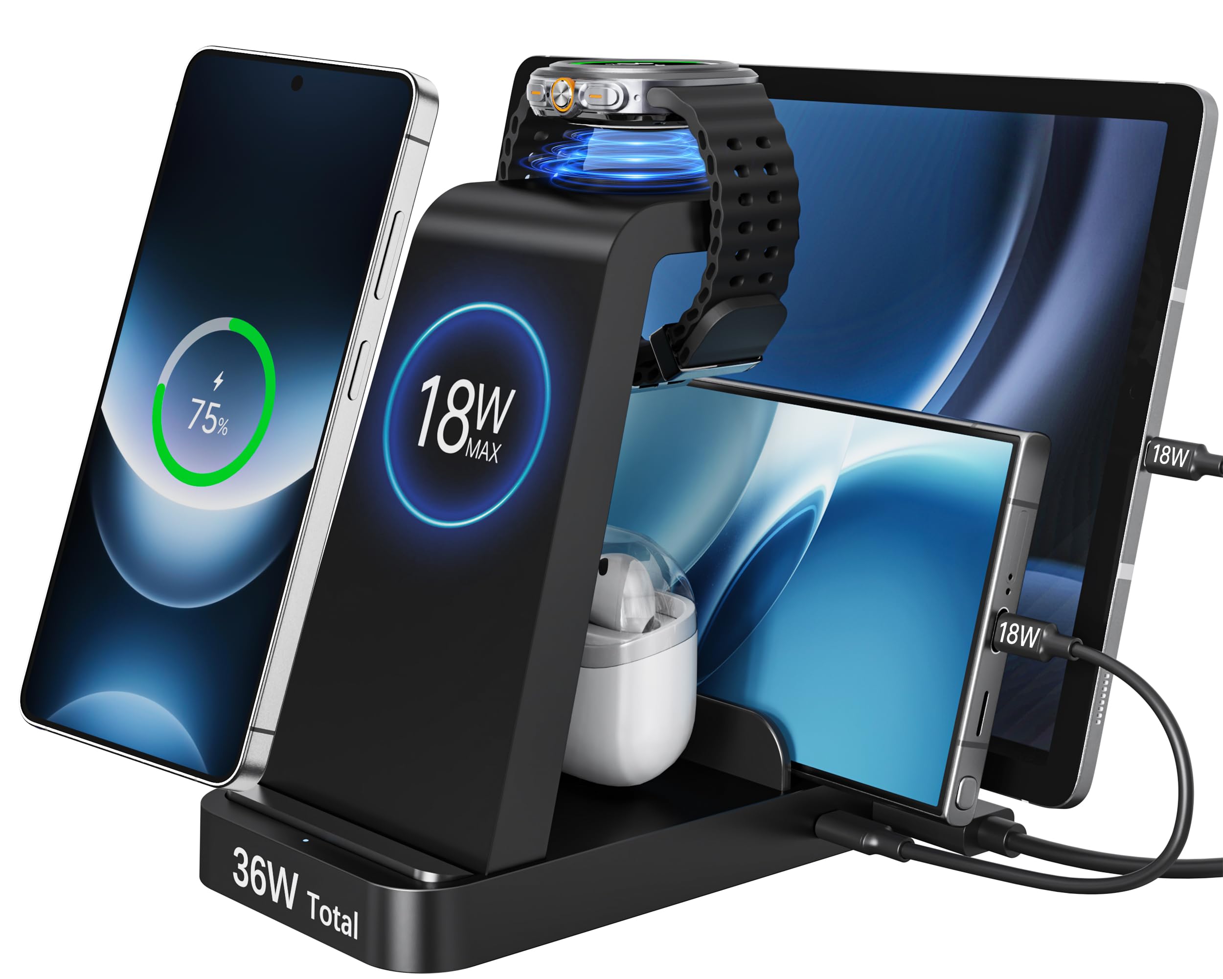 19% Off 5-in-1 Samsung Wireless Charging Station