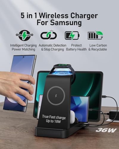 19% Off 5-in-1 Samsung Wireless Charging Station - Image 4
