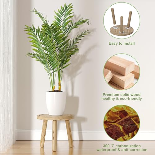 5% Off 3-Pack Mid-Century Wooden Plant Stands, Now $26.99 - Image 5