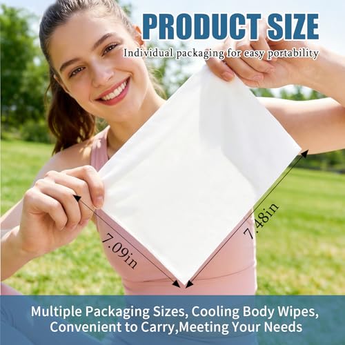 Save 45% on 100 Cooling Body Wipes for Sports & Travel - Image 4
