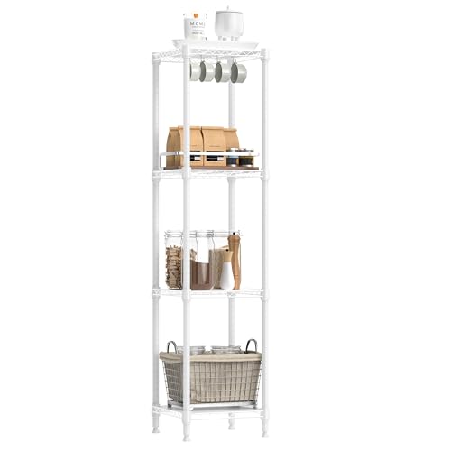 60% Off IZEUK 4-Tier Steel Storage Shelf, Only $19.99 - Image 2